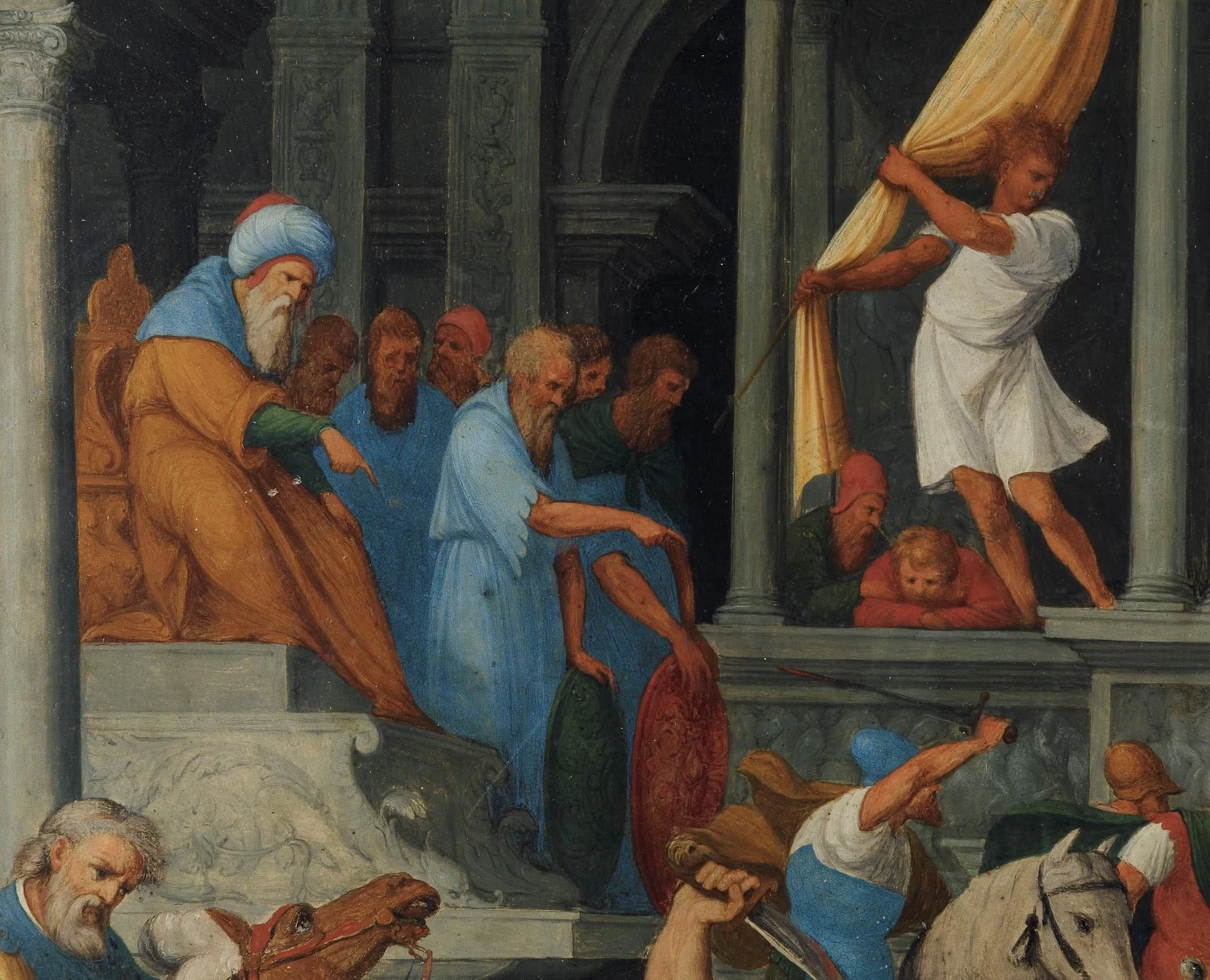 Strage degli innoncenti - dettaglio, attribuito